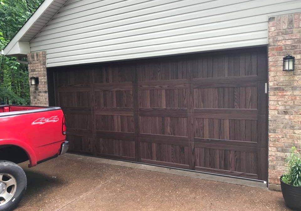 Stamped Carriage House – Dark Oak